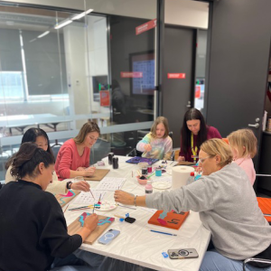 Y Australia Staff painting